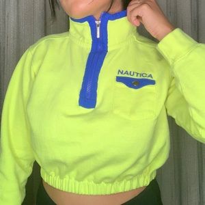 Nautica Cropped Sweatshirt